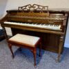 Image for Wurlitzer F-087 Spinet Acoustic Piano inc Bench (c1980)