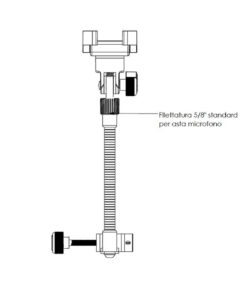 Quiklok SMS/001 Universal Gooseneck Add-On Smartphone Holder - Image 7