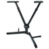 Image for Quiklok QLY40 Y-Shaped Single-Tier Foldable Keyboard Stand Black