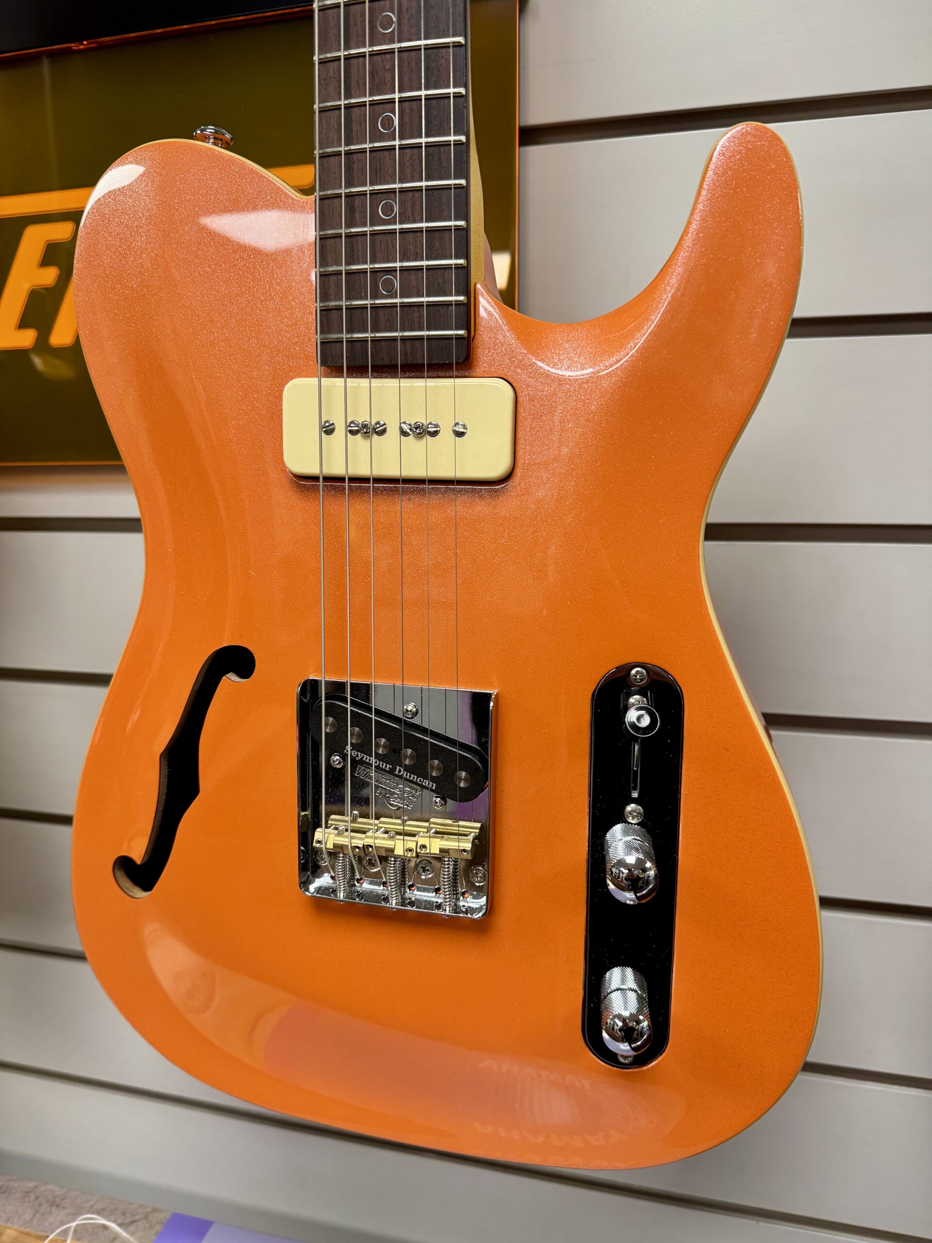 Chapman ML3 Thinline Pro Classic Candy Orange Metallic inc Gig Bag 4 Chapman ML3 Thinline Pro Classic Candy Orange Metallic inc Gig Bag - Image 2