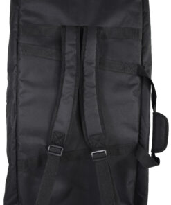 Alternative view of Chord 61 Note/5 Octave Keyboard Gig Bag with Backpack Straps Black