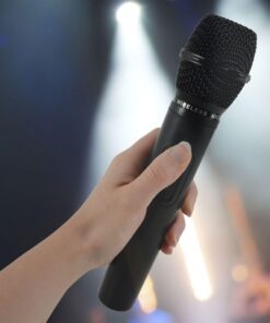 Alternative view of QTX Wireless Replacement Handheld Microphone for QRPA & QXPA (VHF 175.0Mhz)