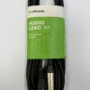 Citronic 6.3mm (1/4") Stereo (TRS) Jack Plug to XLR Male Plug 10ft/3m Black 2 Image for Citronic 6.3mm (1/4") Stereo (TRS) Jack Plug to XLR Male Plug 10ft/3m Black