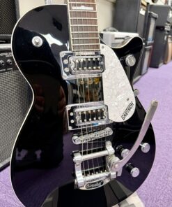 Gretsch G5435T Electromatic Pro Jet Electric Guitar Black with Bigsby B50 Vibrato Tailpiece