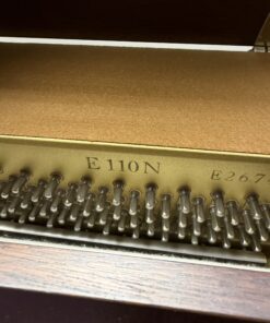 Yamaha E110N Upright Piano in Mahogany Cabinet (c1996/1998) - Image 4