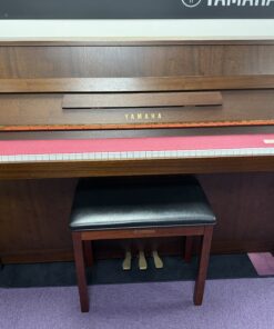 Alternative view of Yamaha E110N Upright Piano in Mahogany Cabinet (c1996/1998)