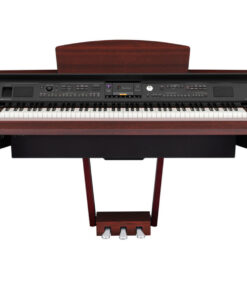Alternative view of Yamaha Clavinova CVP-609PM Digital Piano Polished Mahogany inc GTB Deluxe Bench