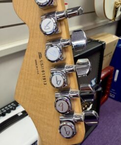 Fender American Deluxe Stratocaster Electric Guitar Olympic Pearl inc Hard Case (2011) 21 Fender American Deluxe Stratocaster Electric Guitar Olympic Pearl inc Hard Case (2011) - Image 10