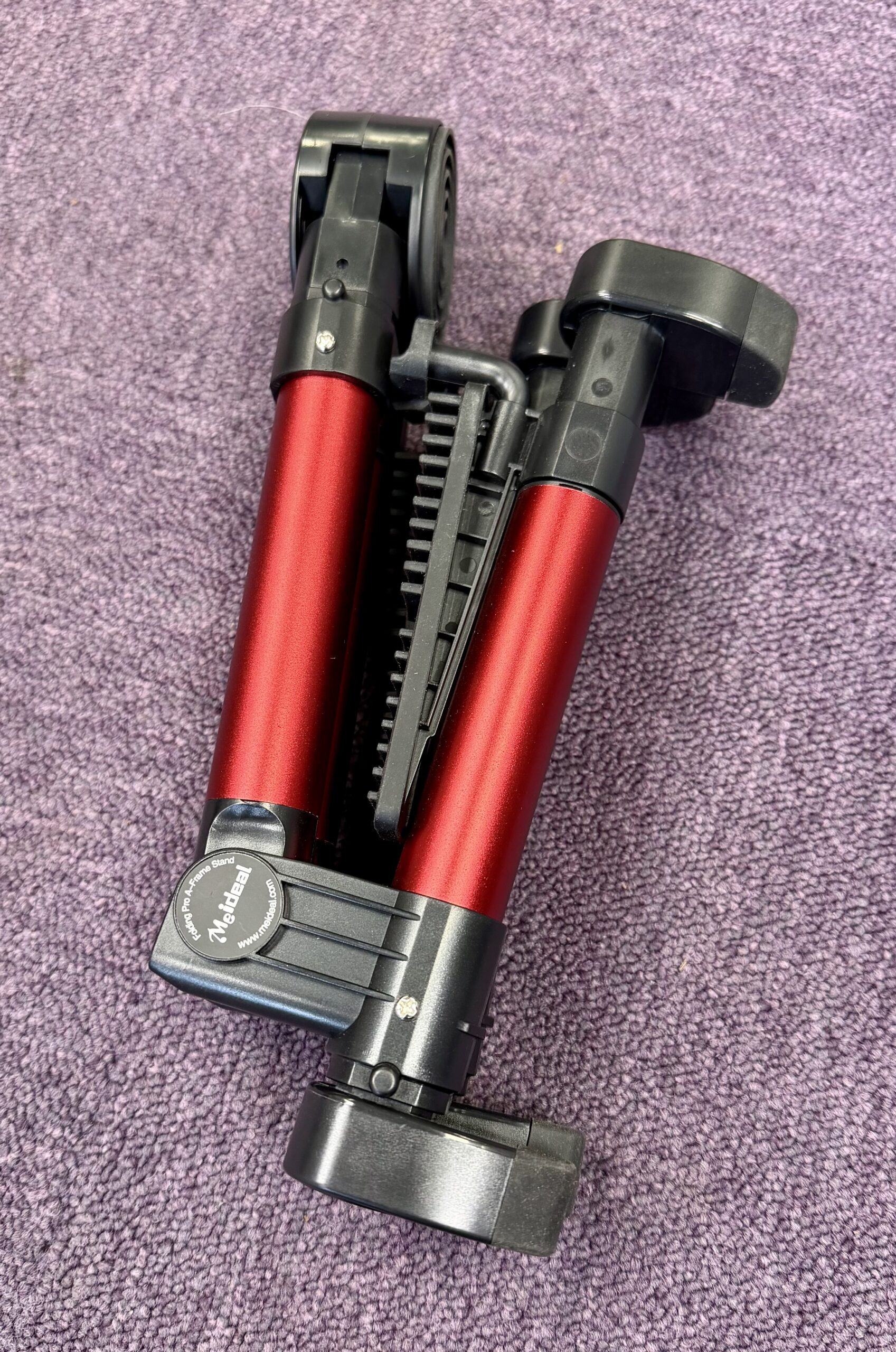 Meideal FP10 Folding Vertical Instrument Stand Red 5 Meideal FP10 Folding Vertical Instrument Stand Red - Image 3