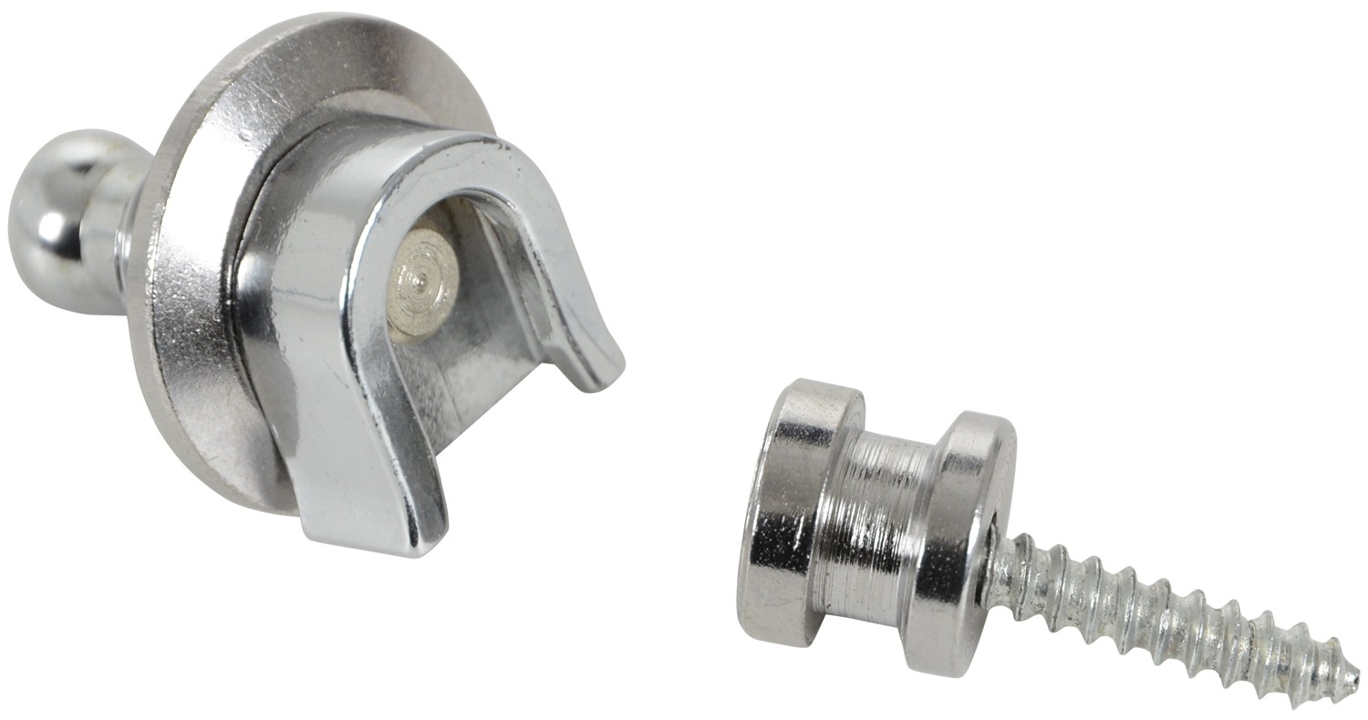 Chord Strap Locks Chrome (Pair) 4 Chord Strap Locks Chrome (Pair) - Image 2