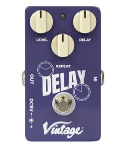 Vintage VFX11 Electric Guitar Delay Effects Pedal