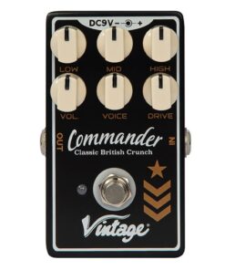 Vintage VFX07 Electric Guitar Commander Effects Pedal
