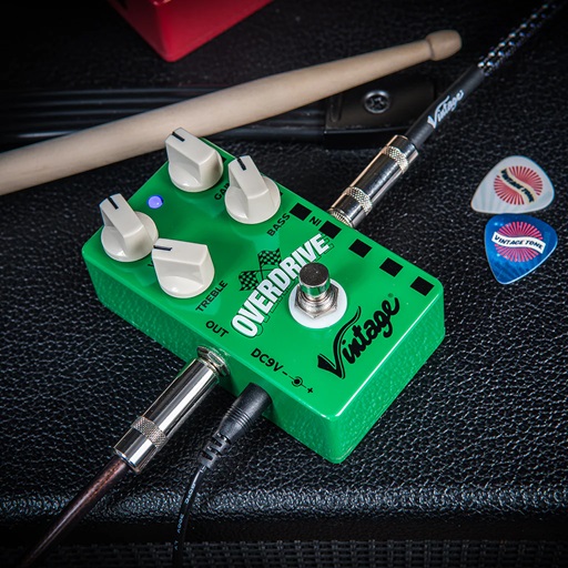 Vintage VFX01 Electric Guitar Overdrive Effects Pedal 5 Vintage VFX01 Electric Guitar Overdrive Effects Pedal - Image 3
