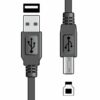 Image for USB 2.0 Type A Plug to Type B Plug Lead 1.5m (USB to Host Cable)