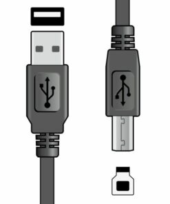 USB 2.0 Type A Plug to Type B Plug Lead 1.5m (USB to Host Cable)