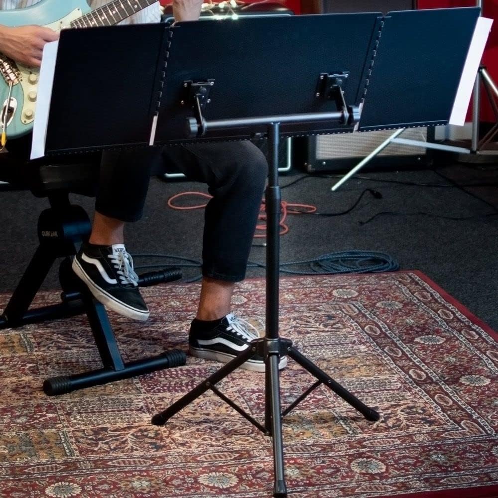 Quiklok MS320 Conductor Music Stand Foldable 3-Page Holder 9 Quiklok MS320 Conductor Music Stand Foldable 3-Page Holder - Image 7