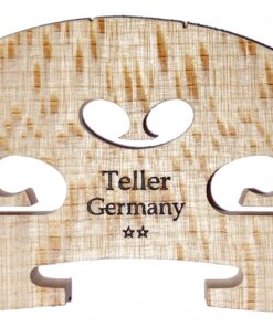 Hidersine Replacement Violin Bridge - Aubert Model Shaped and Fitted 1/2 Size