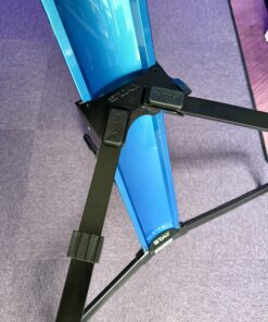 Quiklok By Stay 1300 Tower Dual Tier Aluminium Keyboard Stand Blue (Ex-Demo) - Image 4