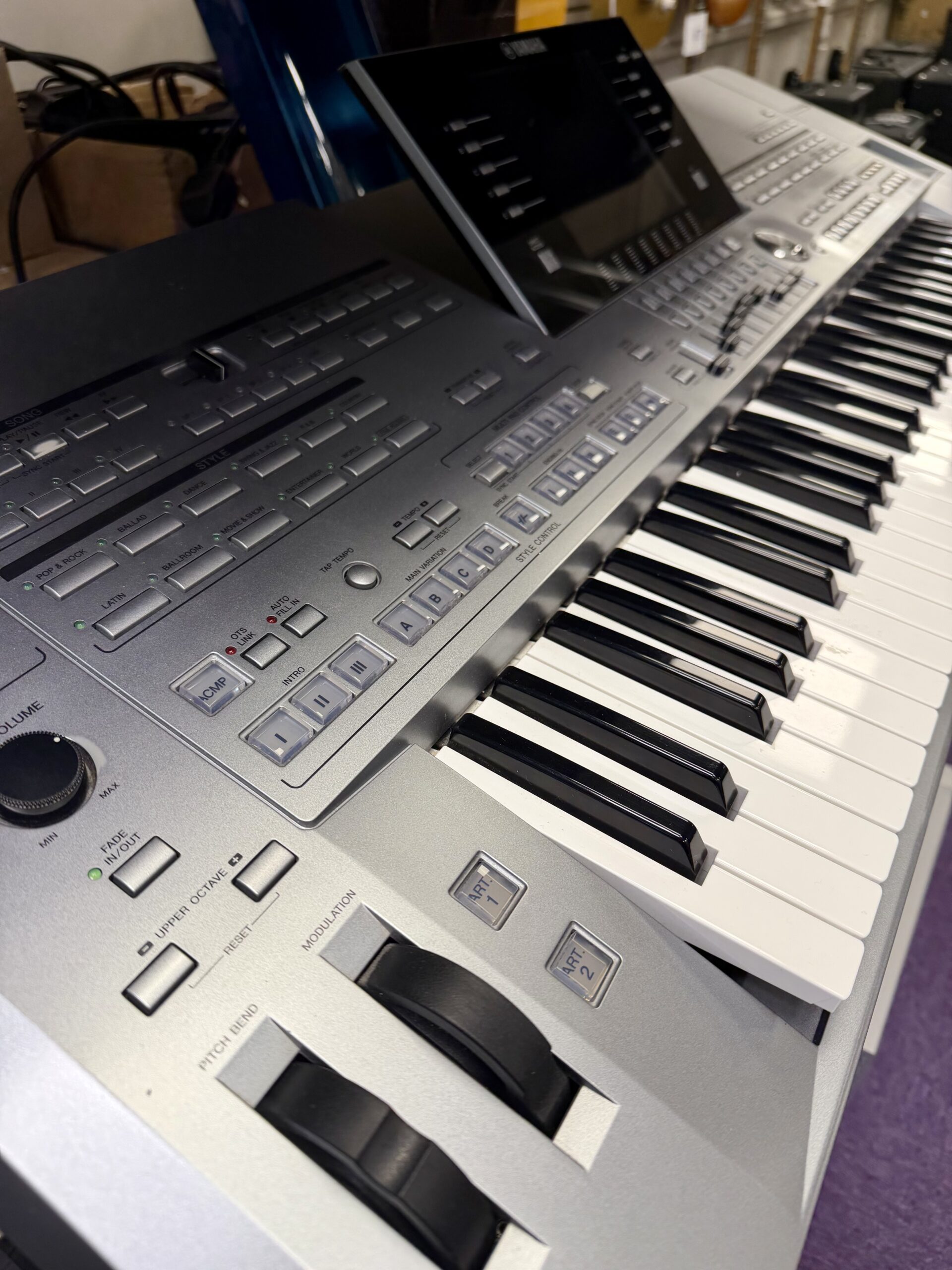 Yamaha Tyros 5 61 Key Digital Arranger Workstation Keyboard 8 Yamaha Tyros 5 61 Key Digital Arranger Workstation Keyboard - Image 6