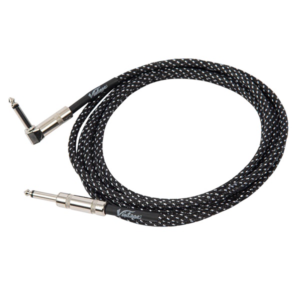 Vintage Braided Instrument Guitar/Cable 20ft/6m (VGC20) 3 Vintage Braided Instrument Guitar/Cable 20ft/6m (VGC20)