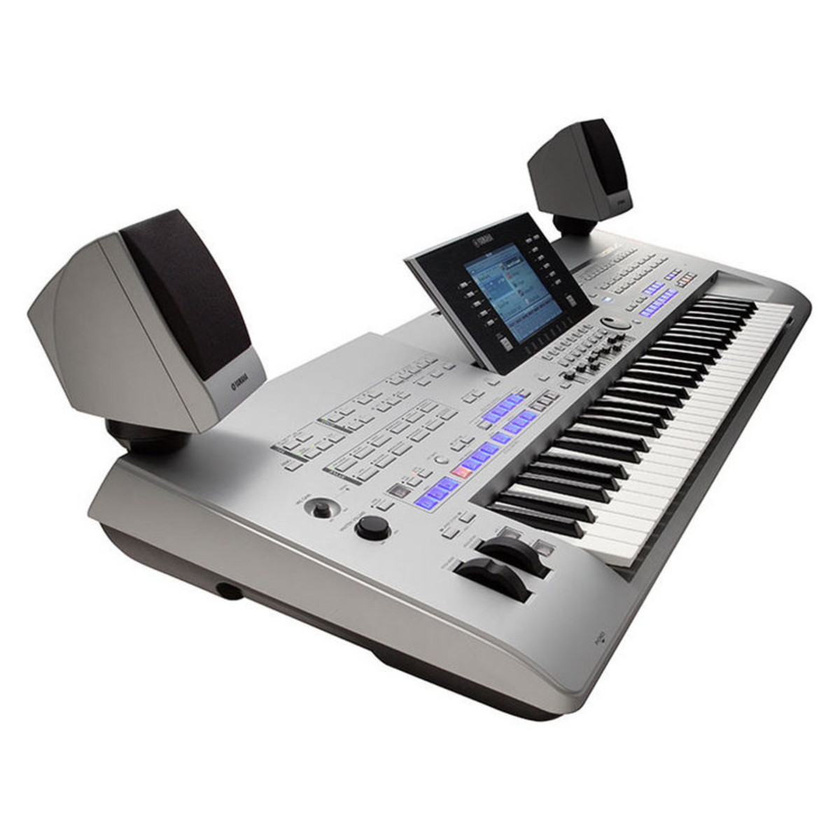 Yamaha Tyros 4 61 Key Digital Arranger Workstation Keyboard Inc TRS-MS04 Speaker System 2 Yamaha Tyros 4 61 Key Digital Arranger Workstation Keyboard Inc TRS-MS04 Speaker System
