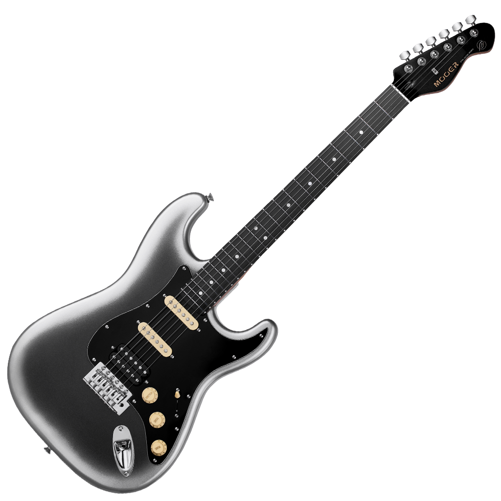 Mooer MSC10 PRO Electric Guitar Dark Silver inc Gig Bag 3 Mooer MSC10 PRO Electric Guitar Dark Silver inc Gig Bag