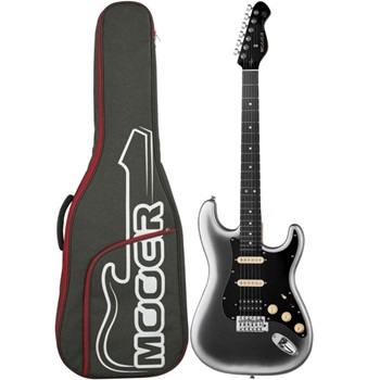 Mooer MSC10 PRO Electric Guitar Dark Silver inc Gig Bag 9 Mooer MSC10 PRO Electric Guitar Dark Silver inc Gig Bag - Image 7