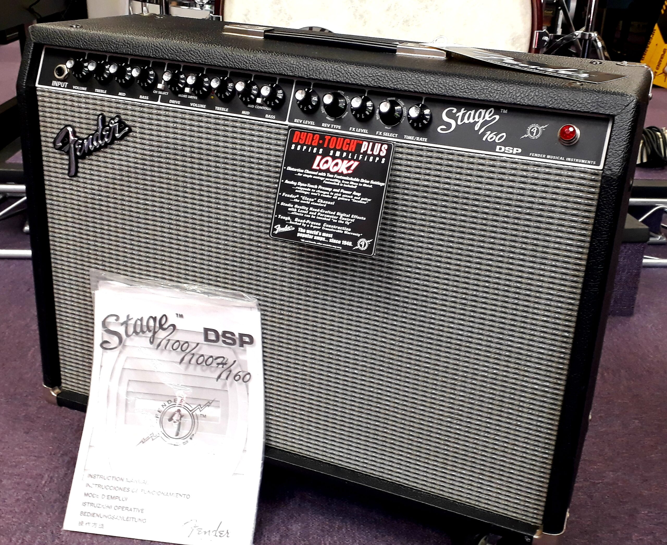 Fender Stage 160 DSP 160W Electric Guitar Combo Amp 4 Fender Stage 160 DSP 160W Electric Guitar Combo Amp - Image 2