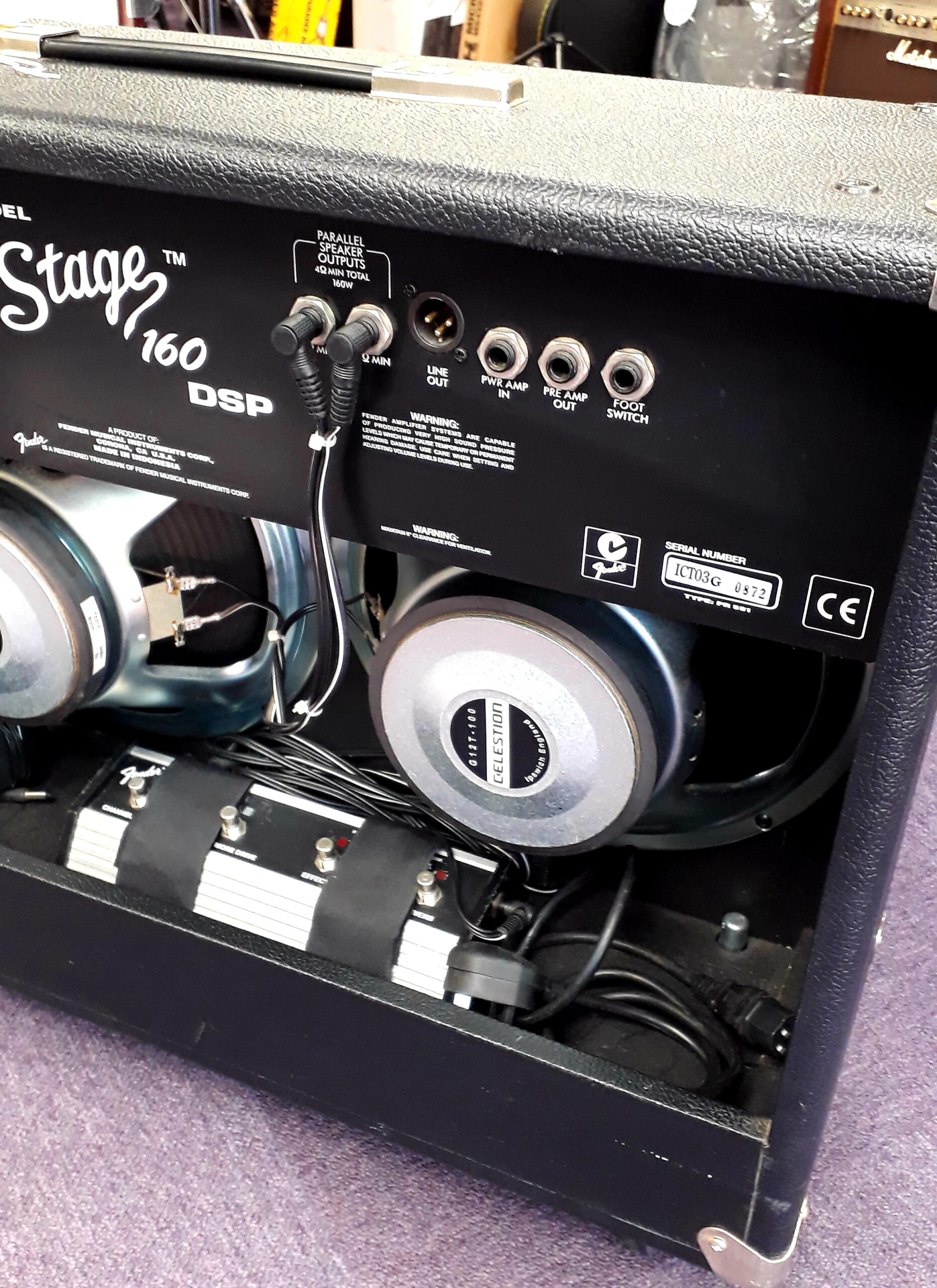 Fender Stage 160 DSP 160W Electric Guitar Combo Amp 12 Fender Stage 160 DSP 160W Electric Guitar Combo Amp - Image 10