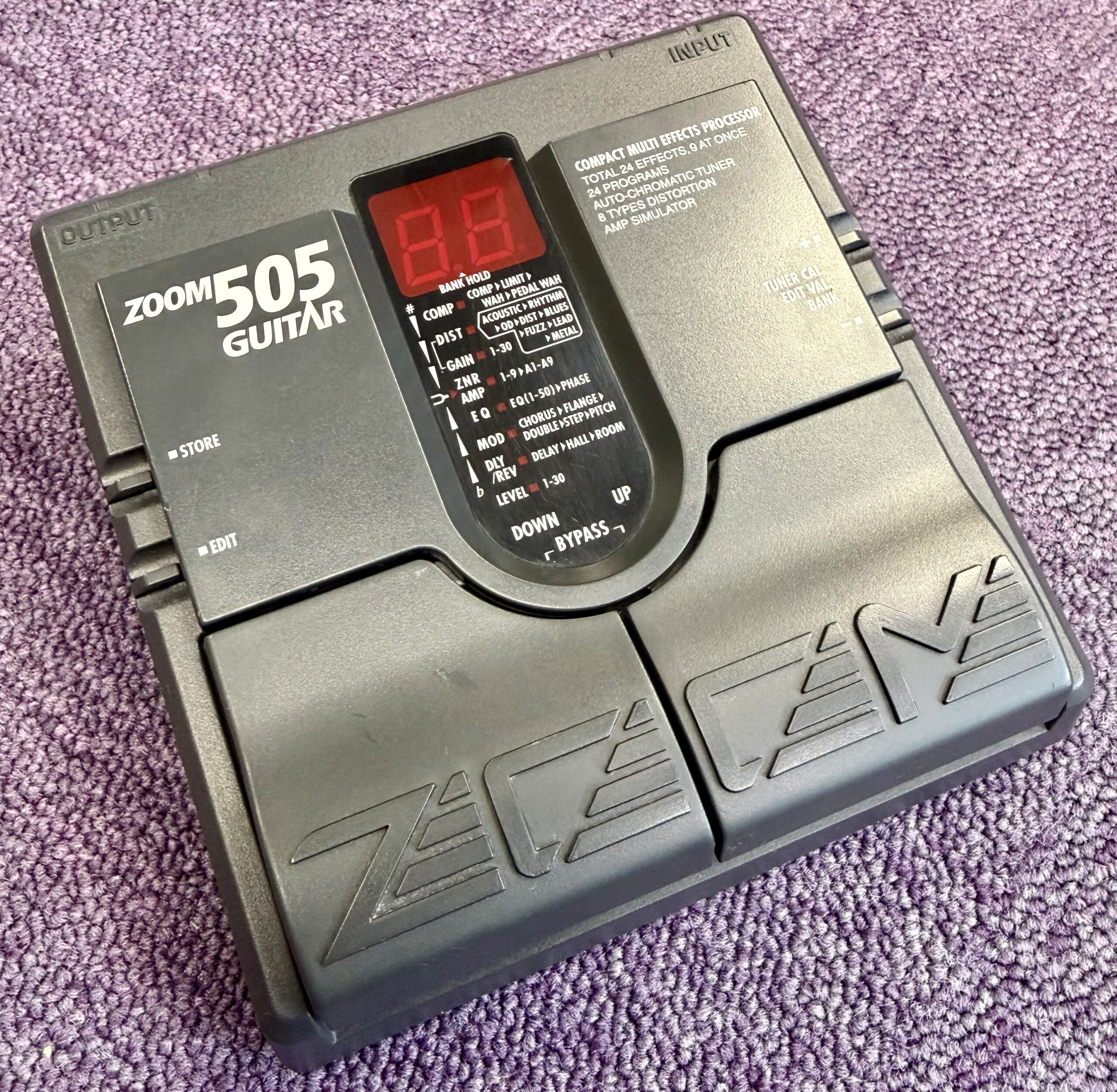 Zoom 505 Guitar Multi Effects Pedal 3 Zoom 505 Guitar Multi Effects Pedal