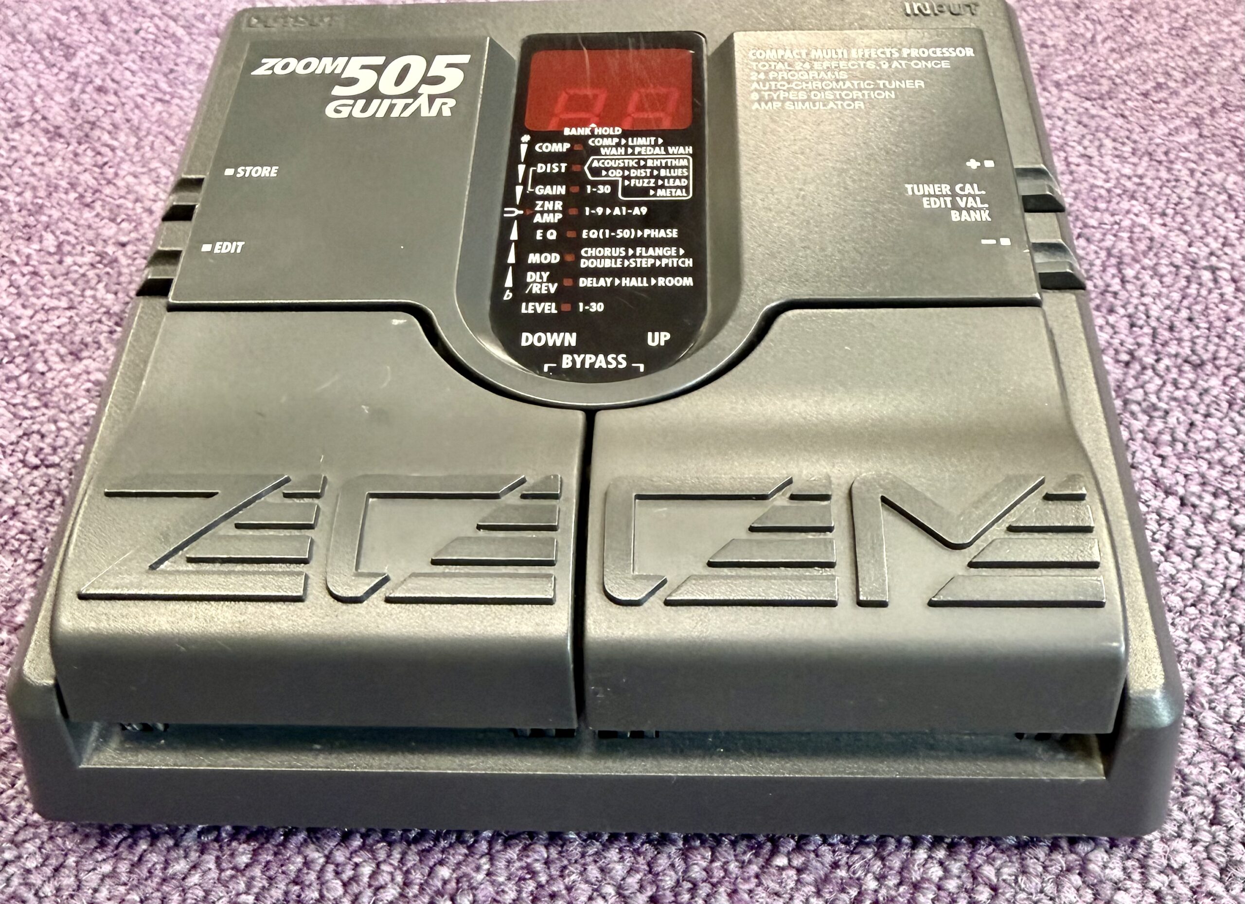 Zoom 505 Guitar Multi Effects Pedal 5 Zoom 505 Guitar Multi Effects Pedal - Image 3
