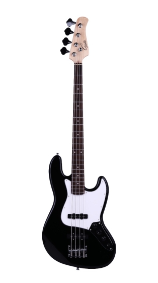 Gould Jefferson Jazz Style Electric Bass Guitar Black 4 Gould Jefferson Jazz Style Electric Bass Guitar Black - Image 2