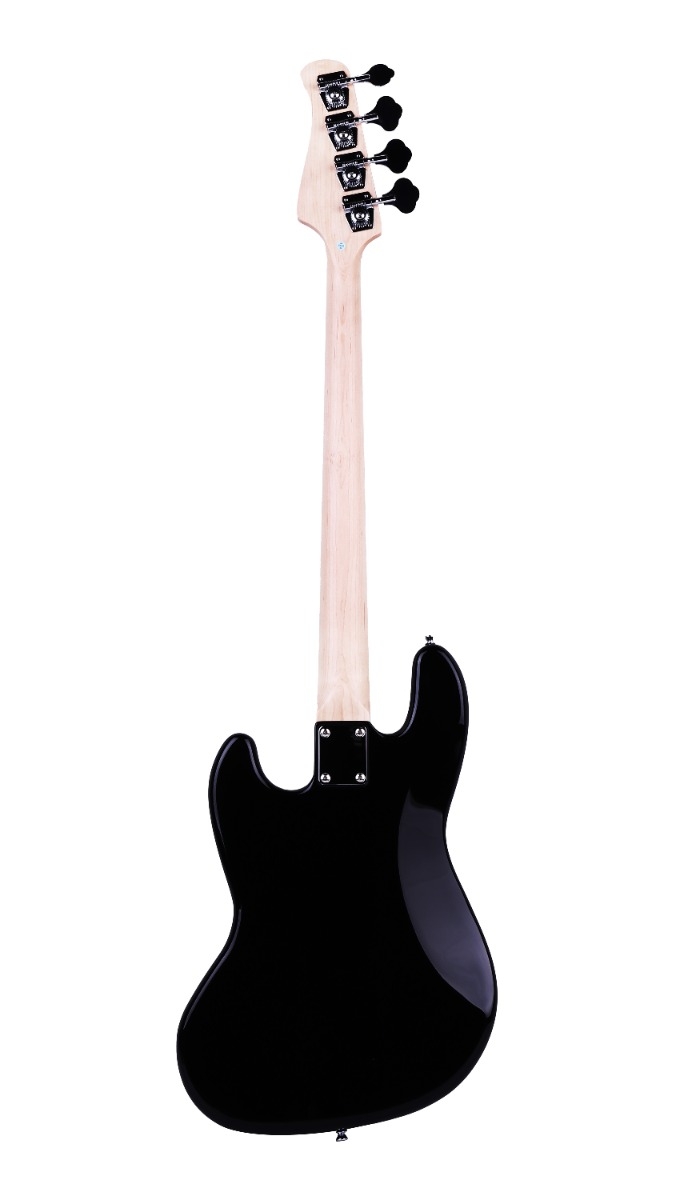 Gould Jefferson Jazz Style Electric Bass Guitar Black 5 Gould Jefferson Jazz Style Electric Bass Guitar Black - Image 3