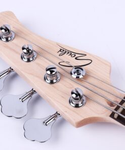 Gould Jefferson Jazz Style Electric Bass Guitar Black 20 Gould Jefferson Jazz Style Electric Bass Guitar Black - Image 9