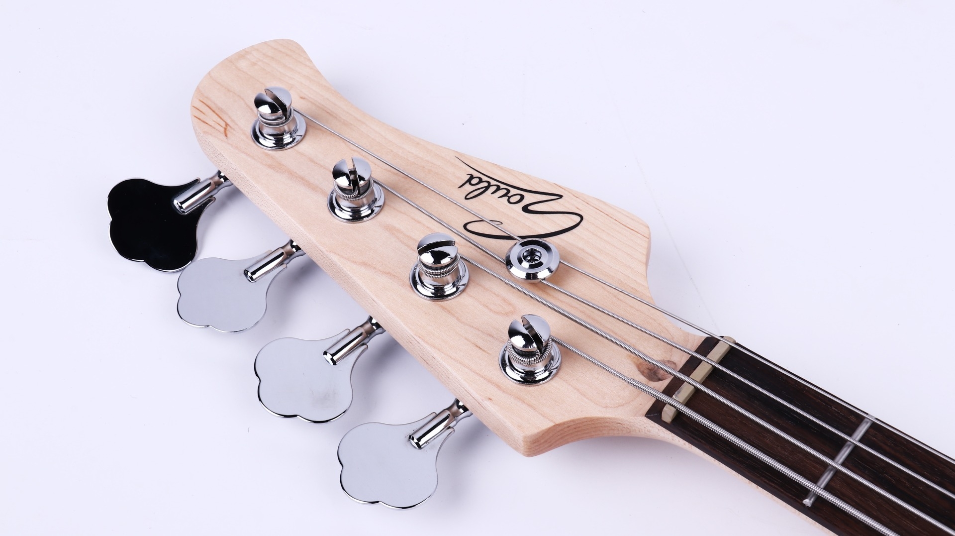 Gould Jefferson Jazz Style Electric Bass Guitar Black 11 Gould Jefferson Jazz Style Electric Bass Guitar Black - Image 9