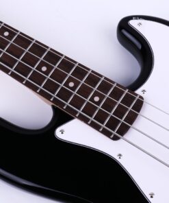 Gould Jefferson Jazz Style Electric Bass Guitar Black 15 Gould Jefferson Jazz Style Electric Bass Guitar Black - Image 4