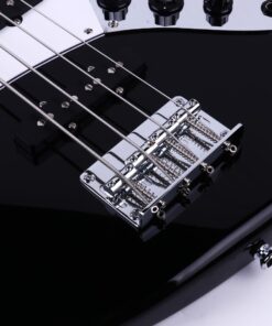 Gould Jefferson Jazz Style Electric Bass Guitar Black 17 Gould Jefferson Jazz Style Electric Bass Guitar Black - Image 6
