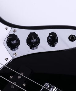 Gould Jefferson Jazz Style Electric Bass Guitar Black 16 Gould Jefferson Jazz Style Electric Bass Guitar Black - Image 5
