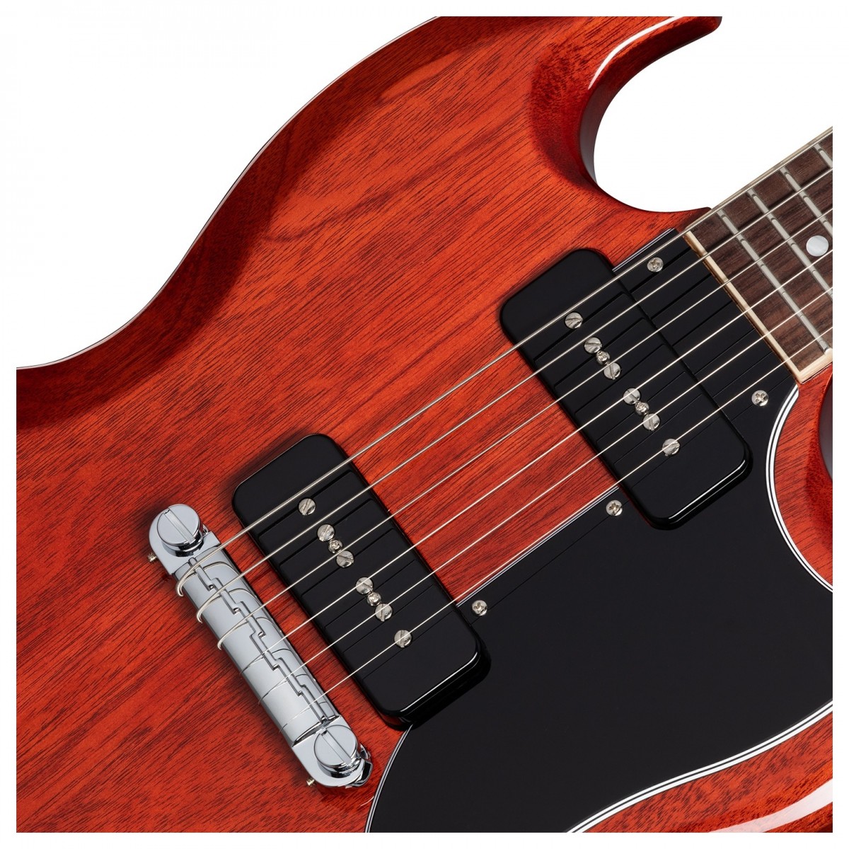 Gibson SG Special P90s Vintage Cherry inc Hard Case (2024) 6 Gibson SG Special P90s Vintage Cherry inc Hard Case (2024) - Image 4