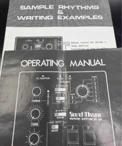 Sound Master Memory Rhythm SR-88 Vintage Drum Machine (1980s) 13 Sound Master Memory Rhythm SR-88 Vintage Drum Machine (1980s) - Image 5
