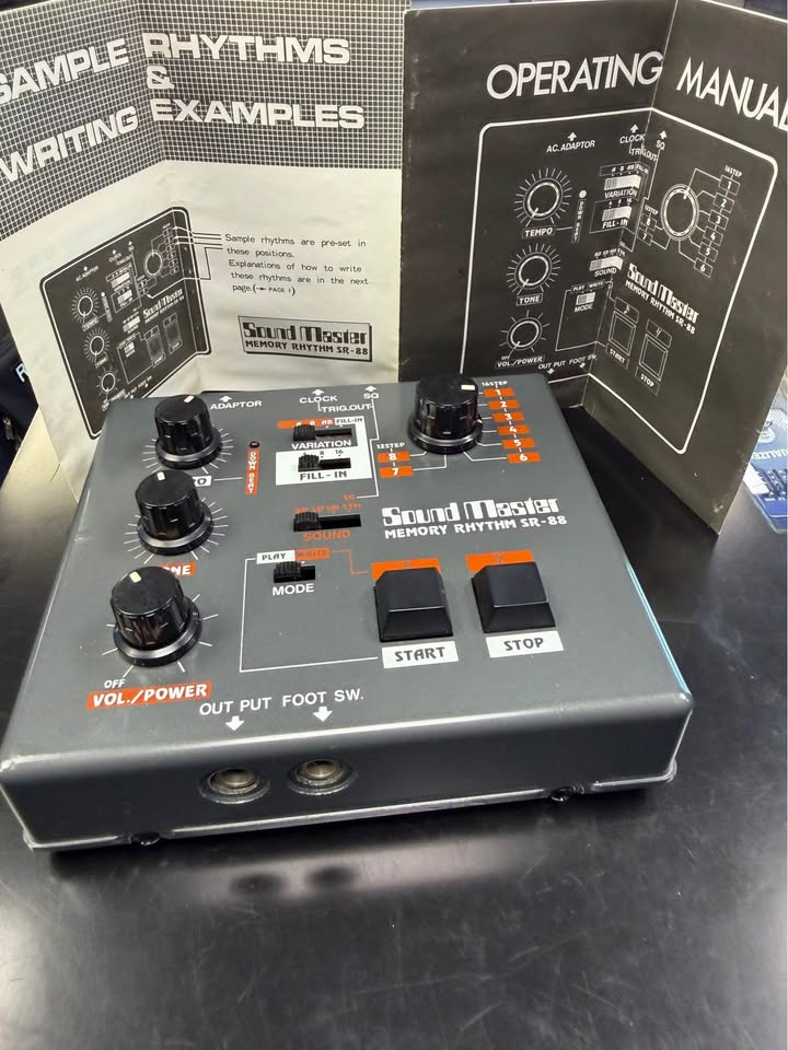 Sound Master Memory Rhythm SR-88 Vintage Drum Machine (1980s) 5 Sound Master Memory Rhythm SR-88 Vintage Drum Machine (1980s) - Image 3