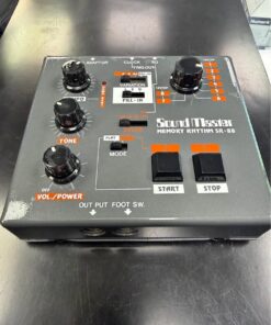 Alternative view of Sound Master Memory Rhythm SR-88 Vintage Drum Machine (1980s)