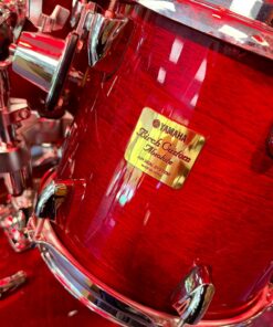 Yamaha Birch Custom Absolute Drum Kit Wine Red (Japan) - Image 5