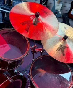 Yamaha Birch Custom Absolute Drum Kit Wine Red (Japan) - Image 9