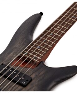 Ibanez SR605E 5 String Electric Active Bass Guitar Black Stained Burst 12 Ibanez SR605E 5 String Electric Active Bass Guitar Black Stained Burst - Image 4