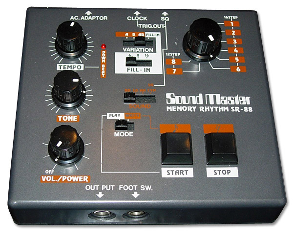 Sound Master Memory Rhythm SR-88 Vintage Drum Machine (1980s) 3 Sound Master Memory Rhythm SR-88 Vintage Drum Machine (1980s)