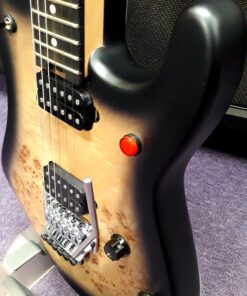 EVH 5150 Deluxe Electric Guitar Black Poplar Burl inc Gig Bag 13 EVH 5150 Deluxe Electric Guitar Black Poplar Burl inc Gig Bag - Image 3