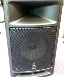 Yamaha MSR100 Powered PA Speaker Black (Single)