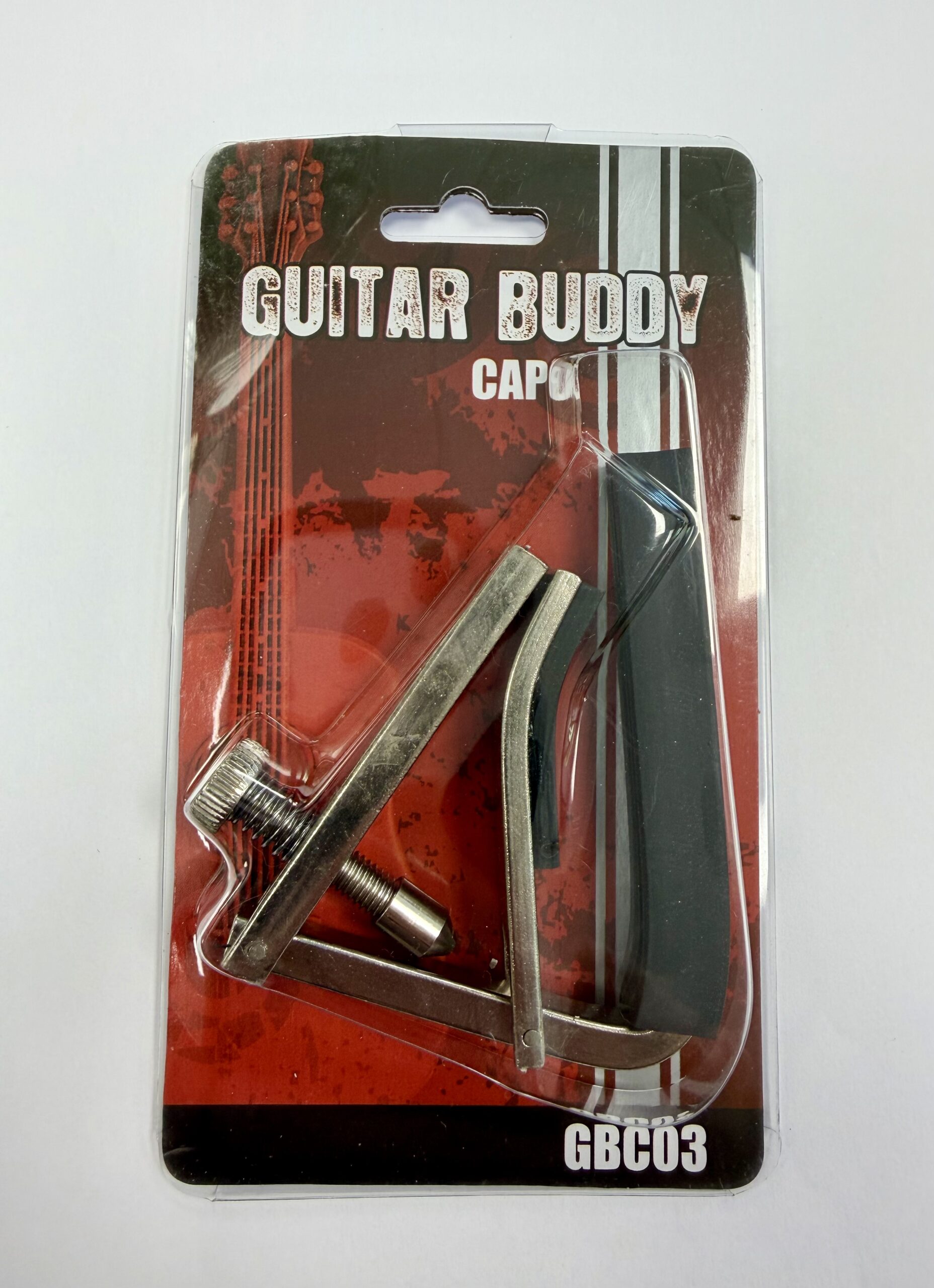 Guitar Buddy GBC03 Tension Adjustable Guitar Capo Chrome 3 Guitar Buddy GBC03 Tension Adjustable Guitar Capo Chrome