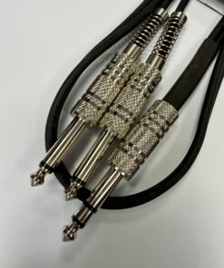 Alternative view of Cable Guys 'Y' Splitter Cable 2x 6.3mm Mono Jack to 6.3mm Stereo Jack 1m